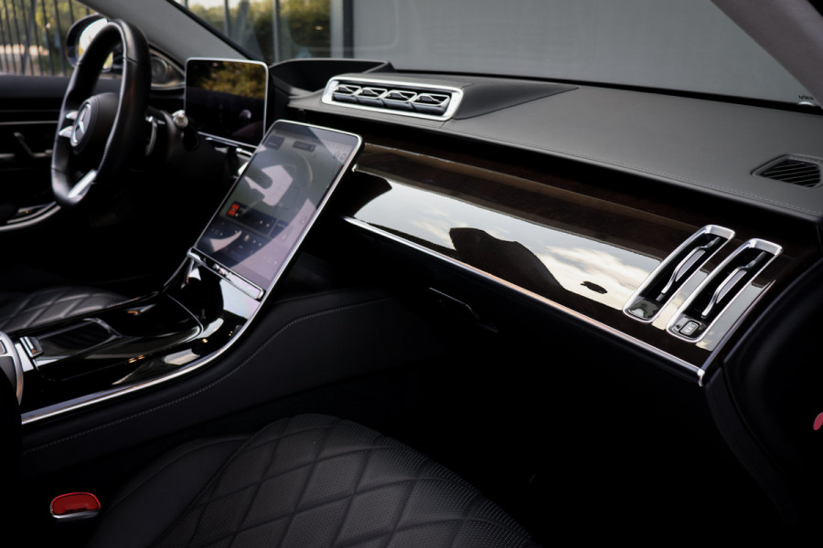 Mercedes-Benz S-Klasse 500 4MATIC Lang AMG Line | BURMESTER HIGH END 4D | ADAPTIVE CRUISE CONTROL | ACHTERASBESTURING | STOELVERARMING & VERKOELING & M