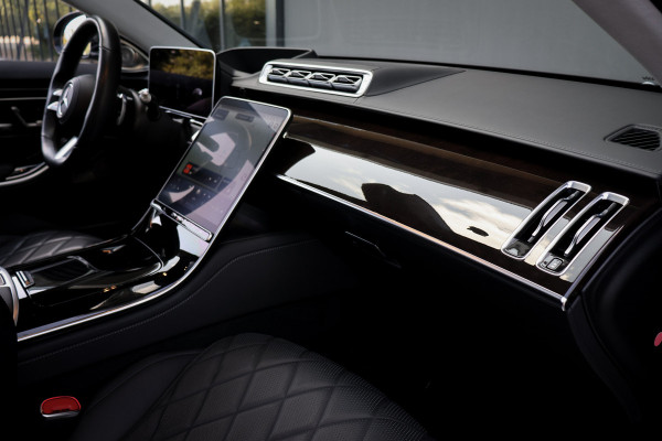 Mercedes-Benz S-Klasse 500 4MATIC Lang AMG Line | BURMESTER HIGH END 4D | ADAPTIVE CRUISE CONTROL | ACHTERASBESTURING | STOELVERARMING & VERKOELING & M