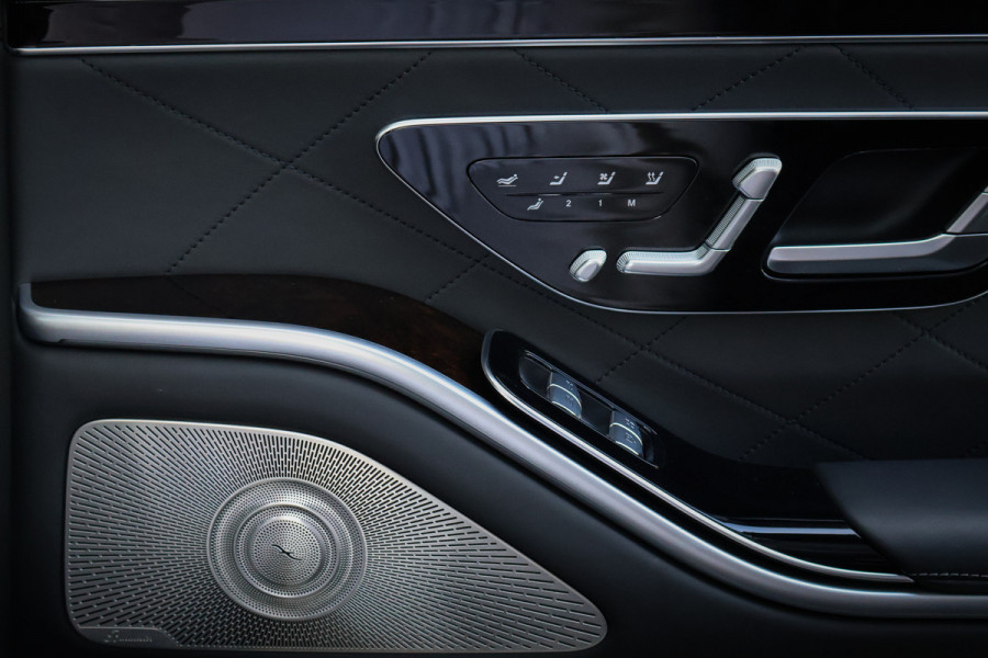 Mercedes-Benz S-Klasse 500 4MATIC Lang AMG Line | BURMESTER HIGH END 4D | ADAPTIVE CRUISE CONTROL | ACHTERASBESTURING | STOELVERARMING & VERKOELING & M