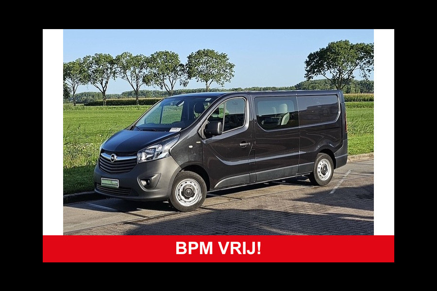 Opel Vivaro 1.6 CDTI L2H1 DC Edition Navi Airco Cruise Trekhaak