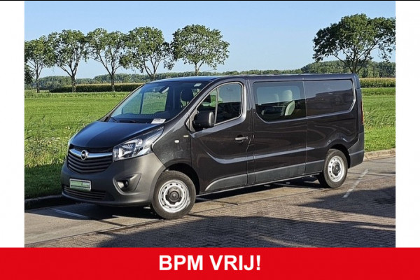 Opel Vivaro 1.6 CDTI L2H1 DC Edition Navi Airco Cruise Trekhaak
