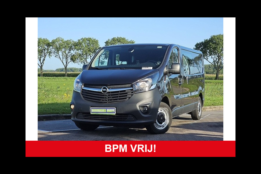 Opel Vivaro 1.6 CDTI L2H1 DC Edition Navi Airco Cruise Trekhaak