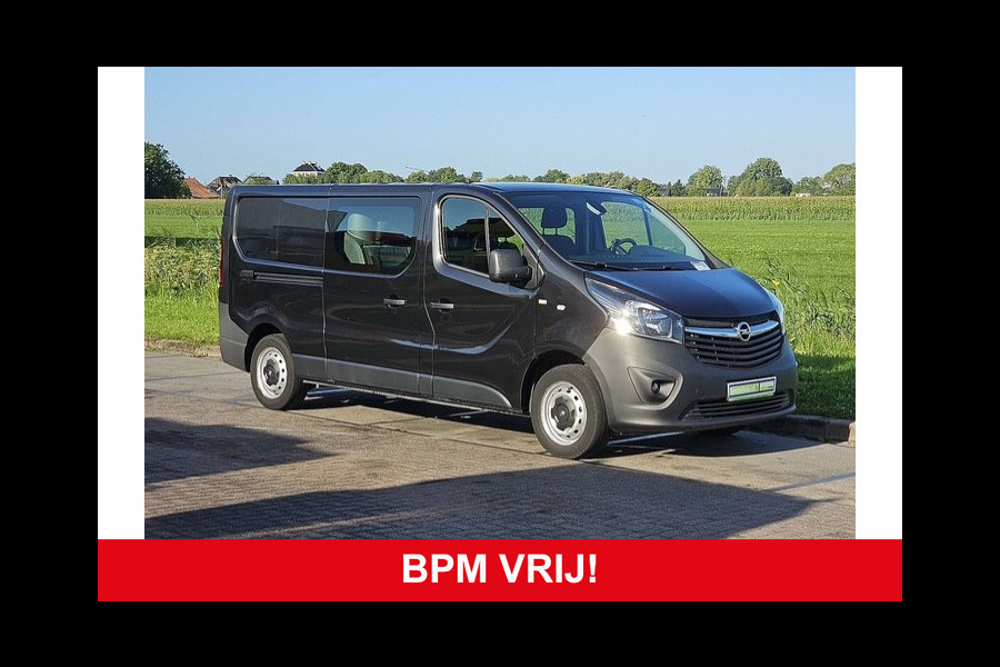 Opel Vivaro 1.6 CDTI L2H1 DC Edition Navi Airco Cruise Trekhaak