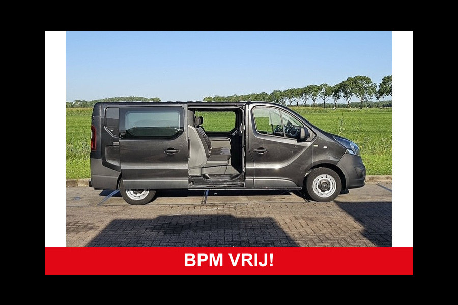 Opel Vivaro 1.6 CDTI L2H1 DC Edition Navi Airco Cruise Trekhaak