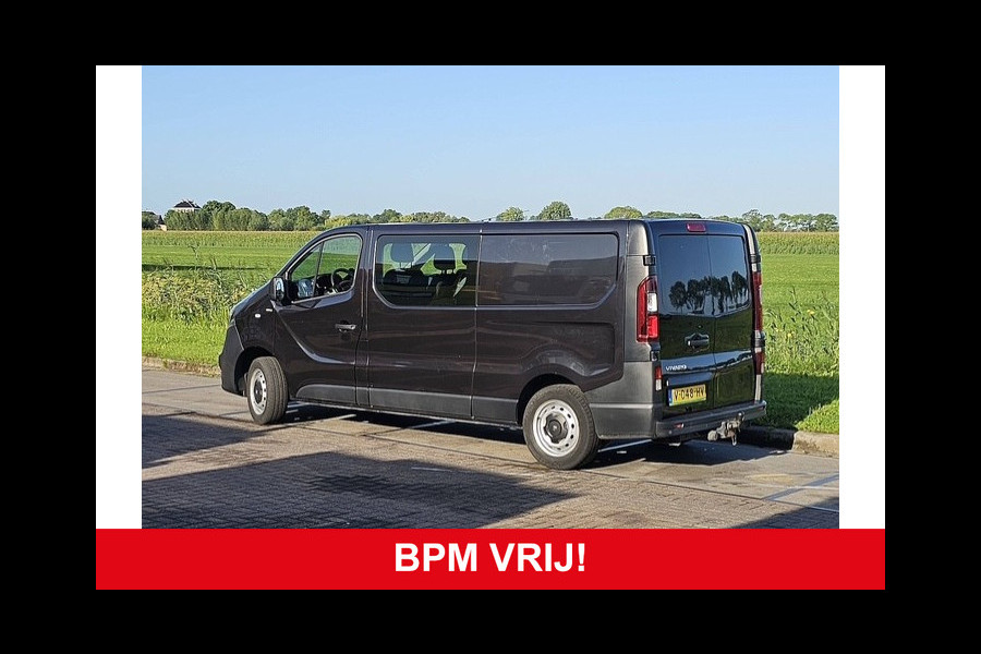 Opel Vivaro 1.6 CDTI L2H1 DC Edition Navi Airco Cruise Trekhaak