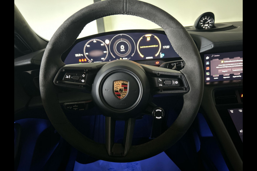 Porsche Taycan Turbo S 93 kWh | Keramische remmen | Carbon GT-design | Passagiers display | Sport Chronopakket Plus!