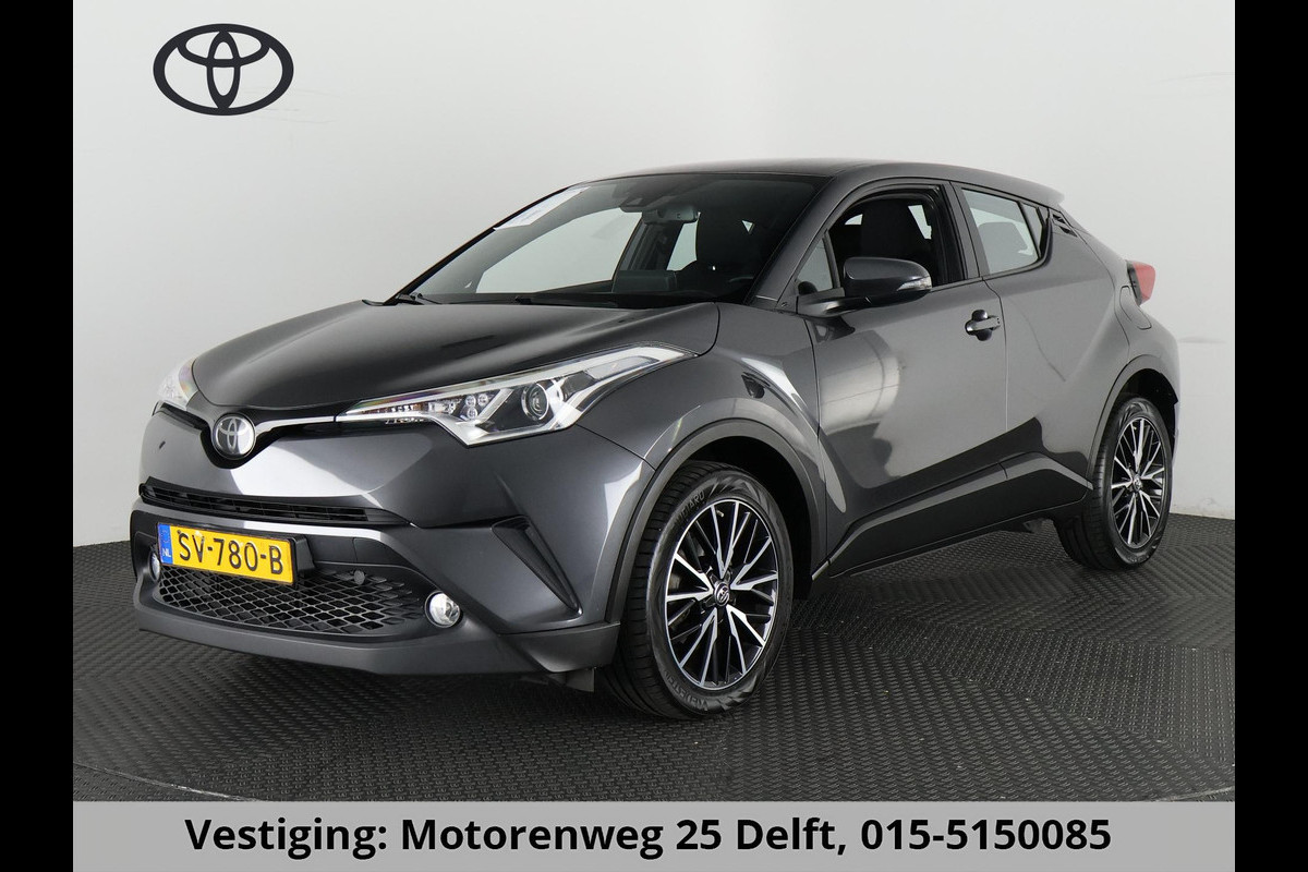 Toyota C-HR 116 PK DYNAMIC URBAN NAVI 1e EIG GARANTIE 6-2028 ! LMV.CLIMA. ADAPTIEF CRUISE CONTROL . KEYLESS ENTRY . ELEKTRISCHE INKLAPBARE SPIEGELS .