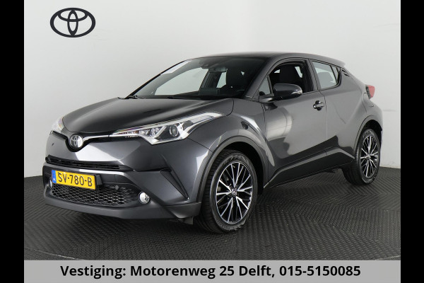 Toyota C-HR 116 PK DYNAMIC URBAN NAVI 1e EIG GARANTIE 6-2028 ! LMV.CLIMA. ADAPTIEF CRUISE CONTROL . KEYLESS ENTRY . ELEKTRISCHE INKLAPBARE SPIEGELS .