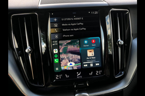 Volvo XC60 2.0 T6 AWD Momentum | Pano, Luchtvering, 360 Camera, Stoelverw., Carplay/Android, Virt. Cockp. | 1e Eigenaar |