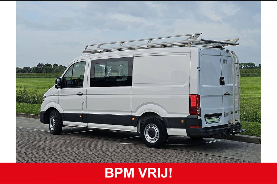 MAN TGE 3.180 2.0 TDI L3H2 DC 6zits 177pk Imperiaal Camera Trekhaak Euro6