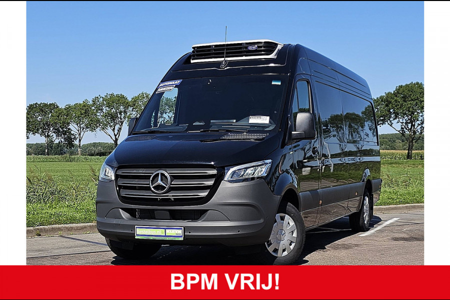 Mercedes-Benz Sprinter 315 L3H2 Pro Koelwagen FRIGO Vriezer Dag/Nacht Nieuw Mbux10 Carrier BPM-Vrij/ Direct leverbaar!
