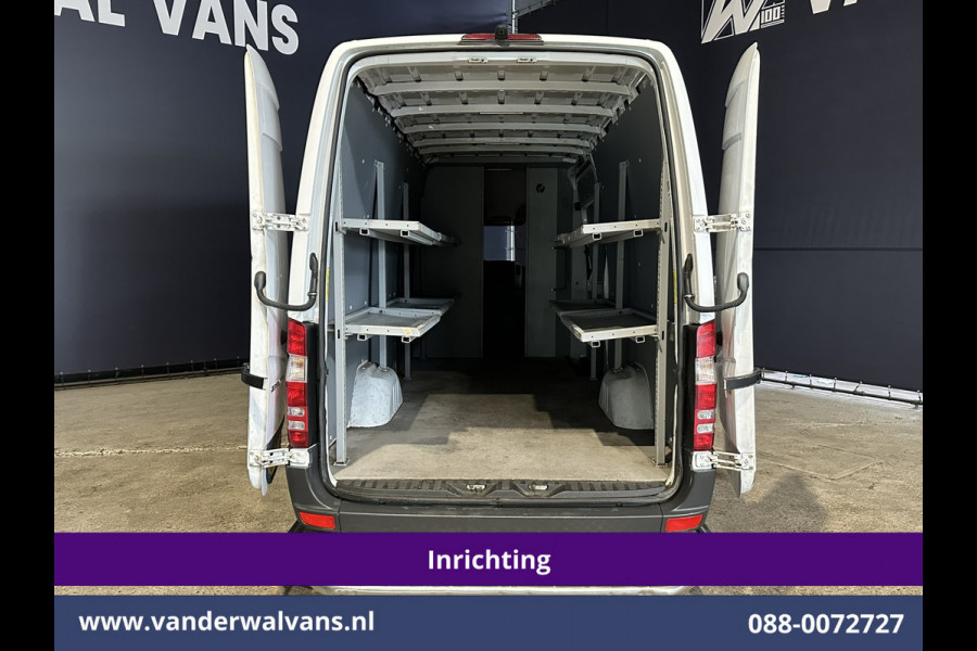 Mercedes-Benz Sprinter 311 CDI Automaat L3H2 *Post NL inrichting* Euro6 Camera | Schappen Doorloopdeur, 270 Gr. achterdeuren, Sidebars