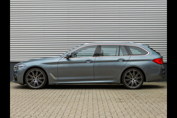 BMW 5 Serie Touring 530i M-Sport - Pano - Trekhaak - Comfortzetels - Driving + Parking Ass Plus - Hifi