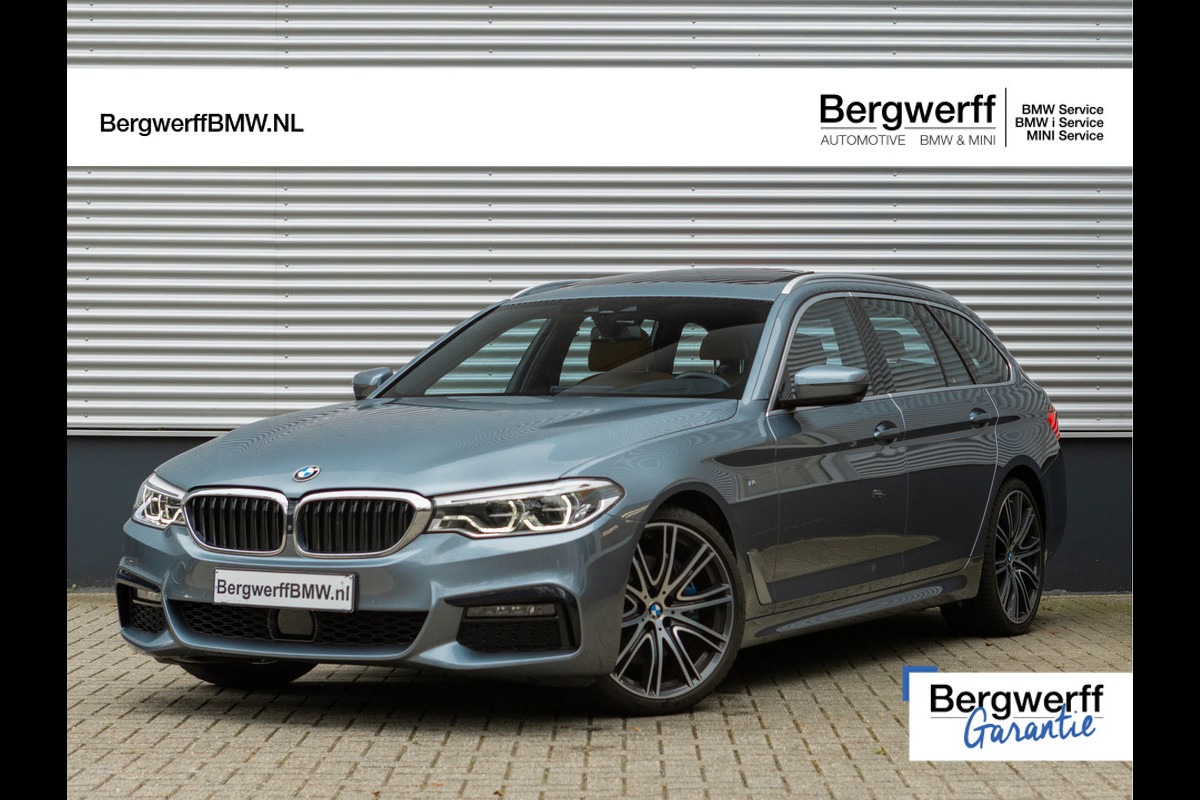 BMW 5 Serie Touring 530i M-Sport - Pano - Trekhaak - Comfortzetels - Driving + Parking Ass Plus - Hifi