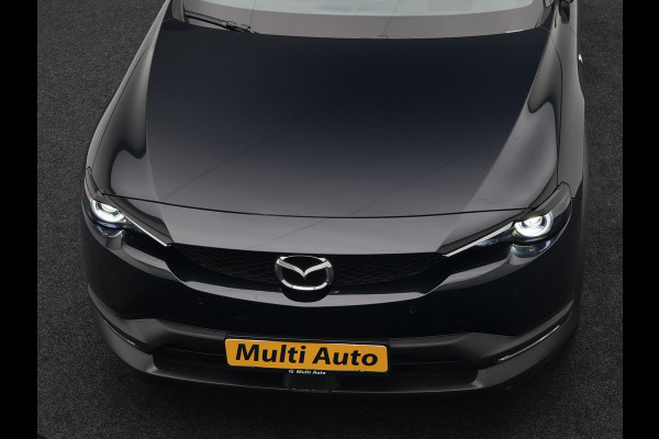 Mazda MX-30 e-SkyActiv R-EV 170 Makoto Plug In Hybrid PHEV | Schuifdak | Adaptive Cruise | 360 Camera | Head Up | BOSE Sound | Keyless | Apple Carplay | Sportstoelen Verwarmd | 18 " L.M |