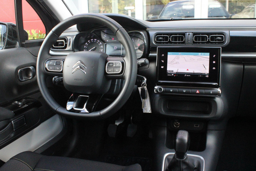 Citroën C3 1.2 82PK MAX | NAVIGATIE | ACHTERUITRIJ CAMERA | CLIMATE CONTROL | CRUISE CONTROL | APPLE CARPLAY/ANDROID AUTO | LICHTMETALEN VELGEN 16" | DAB+ RADIO | REGEN/LICHT SENSOR |