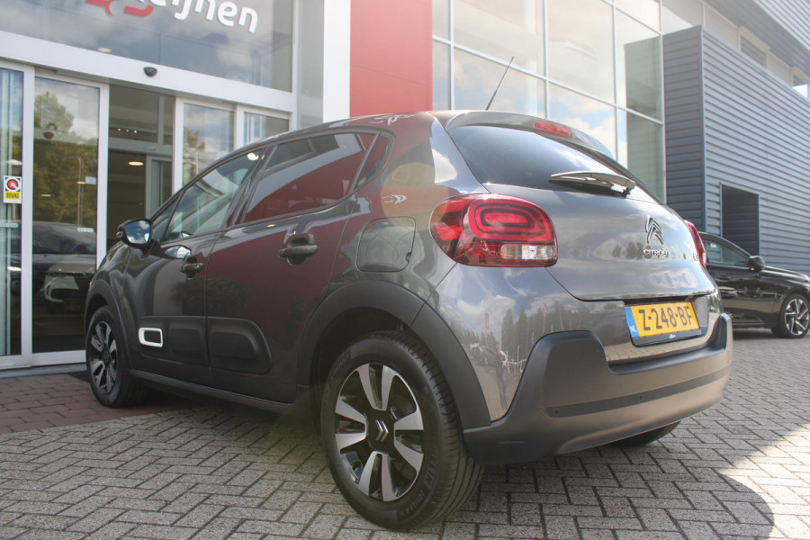 Citroën C3 1.2 82PK MAX | NAVIGATIE | ACHTERUITRIJ CAMERA | CLIMATE CONTROL | CRUISE CONTROL | APPLE CARPLAY/ANDROID AUTO | LICHTMETALEN VELGEN 16" | DAB+ RADIO | REGEN/LICHT SENSOR |