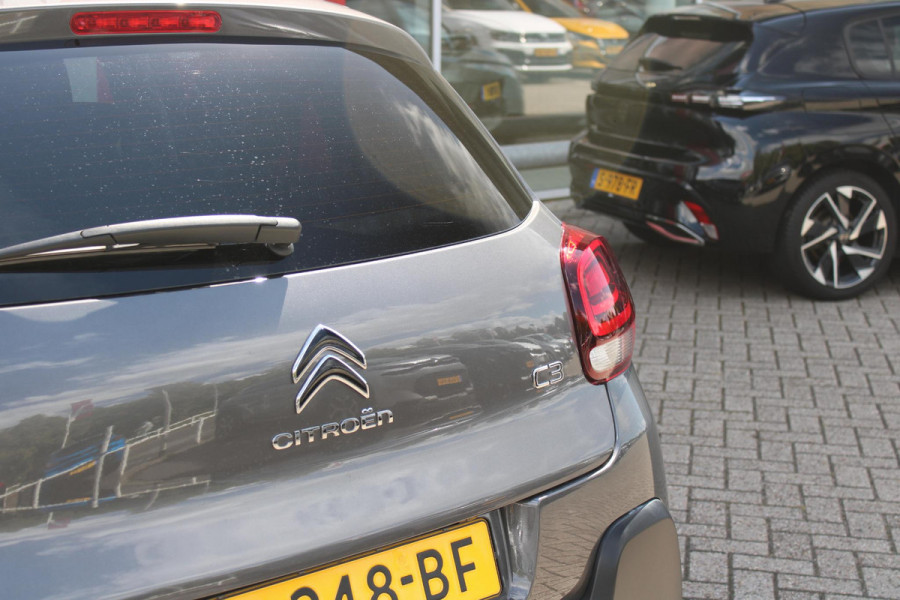 Citroën C3 1.2 82PK MAX | NAVIGATIE | ACHTERUITRIJ CAMERA | CLIMATE CONTROL | CRUISE CONTROL | APPLE CARPLAY/ANDROID AUTO | LICHTMETALEN VELGEN 16" | DAB+ RADIO | REGEN/LICHT SENSOR |