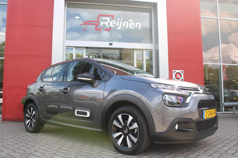 Citroën C3 1.2 82PK MAX | NAVIGATIE | ACHTERUITRIJ CAMERA | CLIMATE CONTROL | CRUISE CONTROL | APPLE CARPLAY/ANDROID AUTO | LICHTMETALEN VELGEN 16" | DAB+ RADIO | REGEN/LICHT SENSOR |