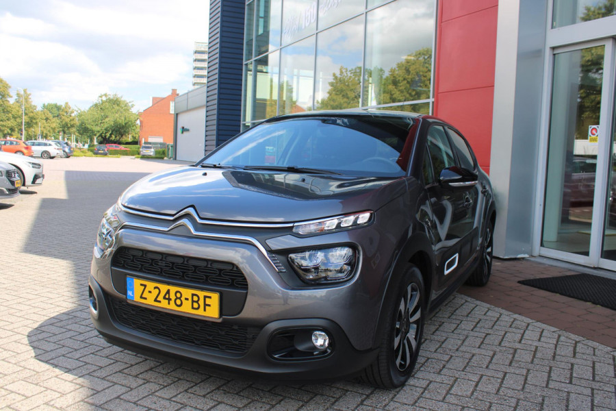 Citroën C3 1.2 82PK MAX | NAVIGATIE | ACHTERUITRIJ CAMERA | CLIMATE CONTROL | CRUISE CONTROL | APPLE CARPLAY/ANDROID AUTO | LICHTMETALEN VELGEN 16" | DAB+ RADIO | REGEN/LICHT SENSOR |
