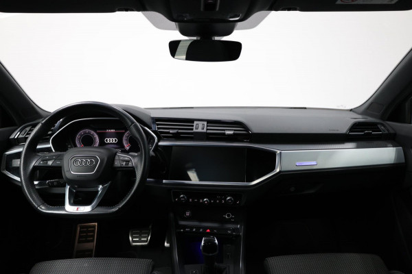 Audi Q3 Sportback 35 TFSI S Edition 3x S-line LED/VIRTUAL/SFEER/PANO/HALF LEDER+S.VERWARMING/20" LMV/CAM/LINE/ACC/12 MND GARANTIE!