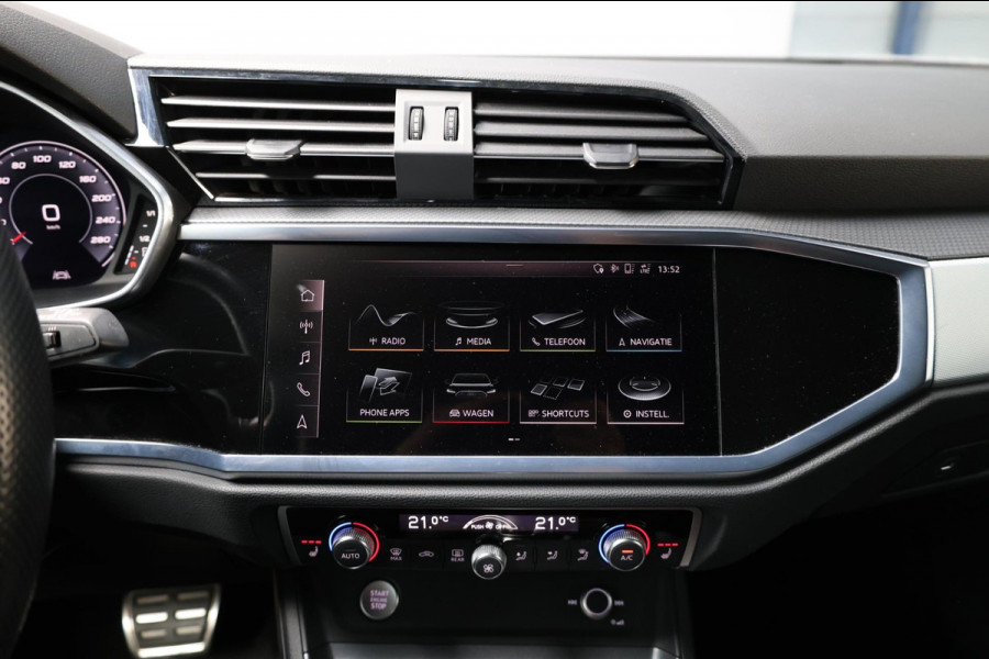 Audi Q3 Sportback 35 TFSI S Edition 3x S-line LED/VIRTUAL/SFEER/PANO/HALF LEDER+S.VERWARMING/20" LMV/CAM/LINE/ACC/12 MND GARANTIE!