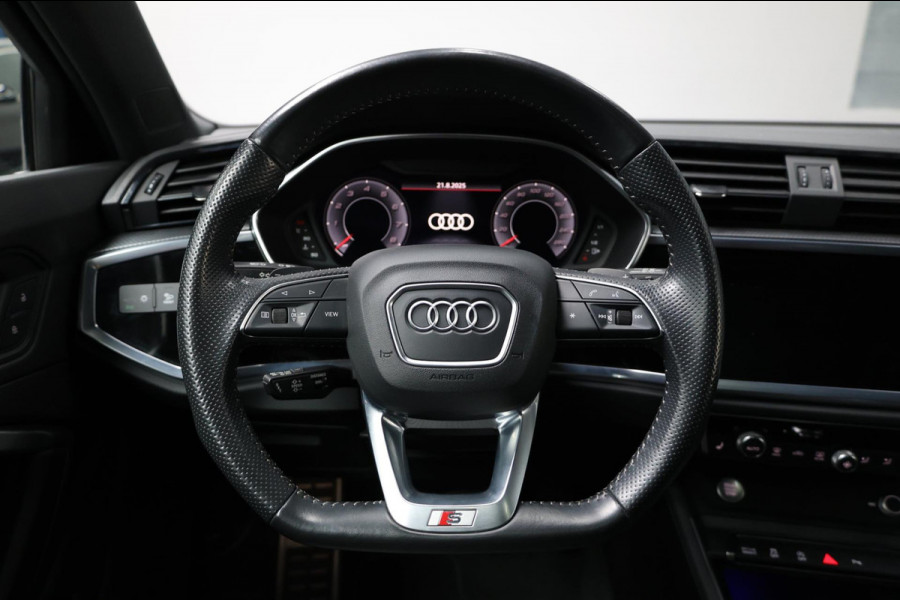 Audi Q3 Sportback 35 TFSI S Edition 3x S-line LED/VIRTUAL/SFEER/PANO/HALF LEDER+S.VERWARMING/20" LMV/CAM/LINE/ACC/12 MND GARANTIE!