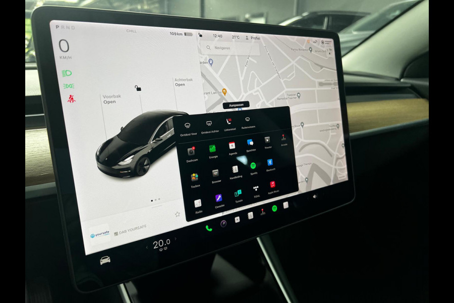 Tesla Model 3 Long Range AWD 75 kWh Autopilot ACC Lane Stuurverwarming
