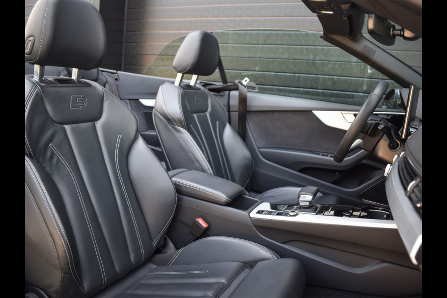 Audi A5 Cabriolet 40 TFSI S EDITION | BANG&OLUFSEN | LEDEREN SPORTSTOELEN | AMBIANCE INTERIEUR | NECKHEATING | PHONE BOX |