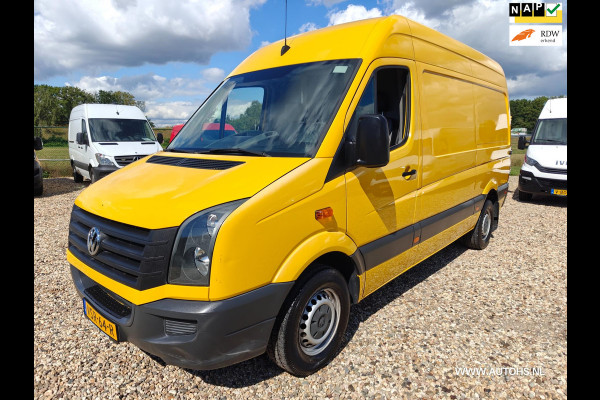 Volkswagen Crafter 35 2.0 TDI L2H2, Euro 6 140PK , Apk Aug. 2026 , Airco , cruise , camera, Post NL Uitvoering , Nette bus.