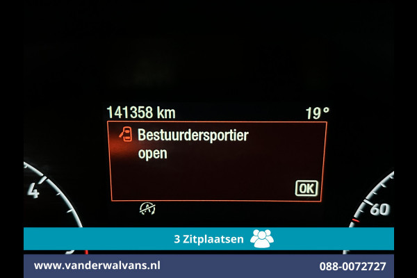 Ford Transit Connect 1.5 EcoBlue 101pk L1H1 Inrichting Euro6 Airco | 3-Zits | Camera | Navigatie | Apple Carplay | Android Auto Cruisecontrol, Parkeersensoren, Verwarmde voorruit, bijrijdersbank