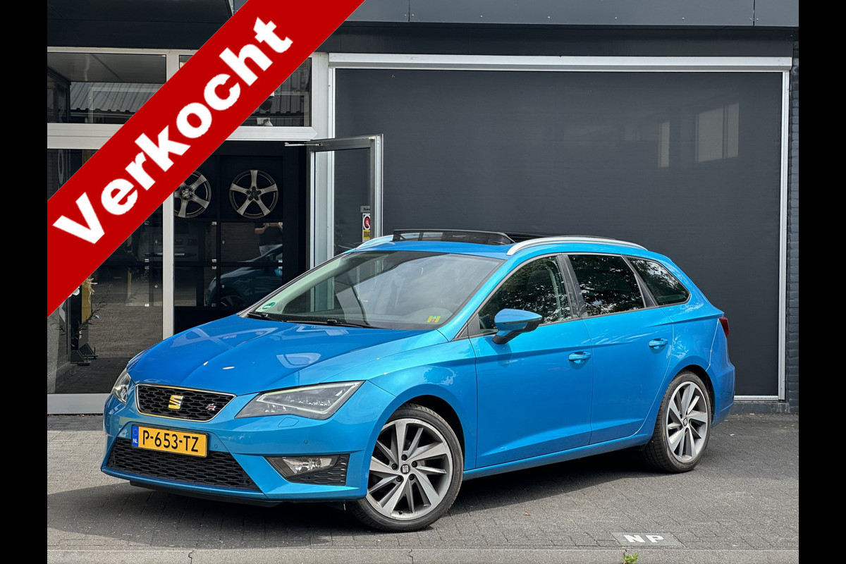 Seat León ST 1.4 EcoTSI FR Connect HALF LEDER/ALCANTARA / PANO / CLIMA / AUTOMAAT Seat León ST 1.4 EcoTSI FR Connect HALF LEDER/ALCANTARA / PANO / CLIMA / AUTOMAAT