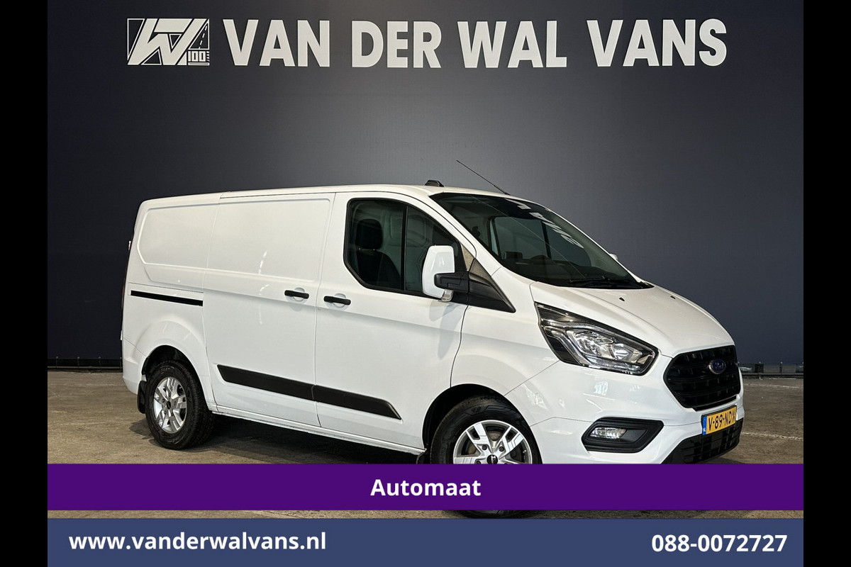 Ford Transit Custom 2.0 TDCI 131pk Automaat L1H1 Euro6 Airco | Camera | Navigatie | LED | Apple Carplay | LM velgen Android Auto, Cruisecontrol, Parkeersensoren, Stoelverwarming, Verwarmde voorruit
