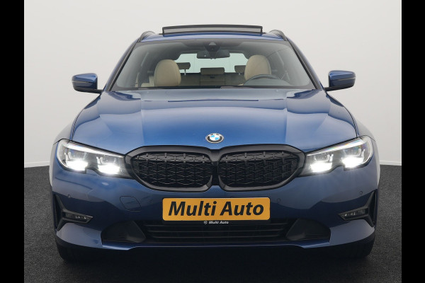 BMW 3 Serie Touring 330e Plug in Hybrid 293pk Dealer O.H | PHEV | Trekhaak Afneembaar | Panodak | Camera | 19" L.M |  Apple Carplay | LED | Leder | DAB |