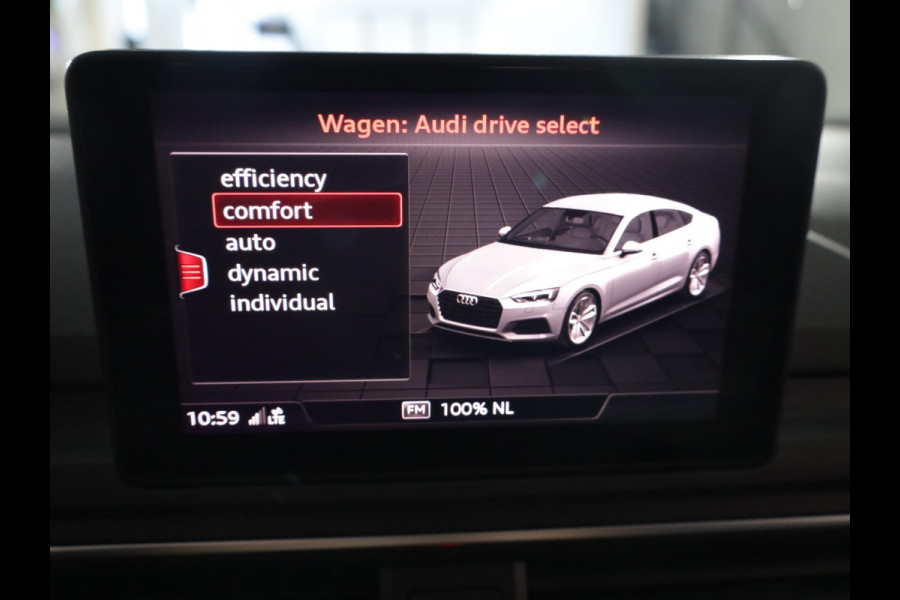 Audi A5 Sportback 40 TFSI Sport S-line Edition 190 pk S-tronic | Navigatie | Trekhaak | Parkeersensoren achter | Autom. airco (3 zones) | Stoelverwarming | S-line |
