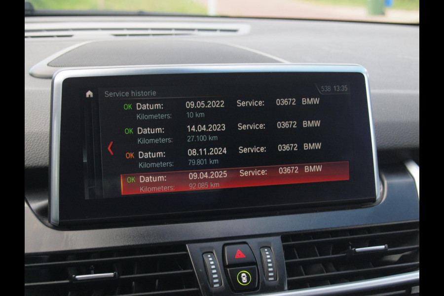 BMW 2 Serie Gran Tourer 216i 7p. High Executive | Head-up display | Trekhaak | Cruise Control | Parkeersensoren |