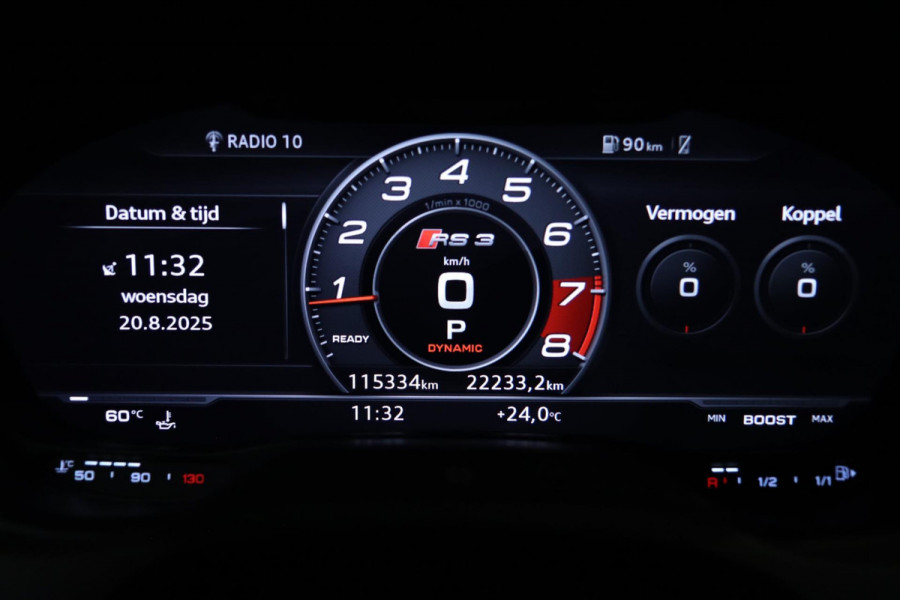 Audi RS3 Sportback 2.5 TFSI Quattro / PANO / VIRTUAL / ABT / RS ZETELS / ACC / NARDO GREY