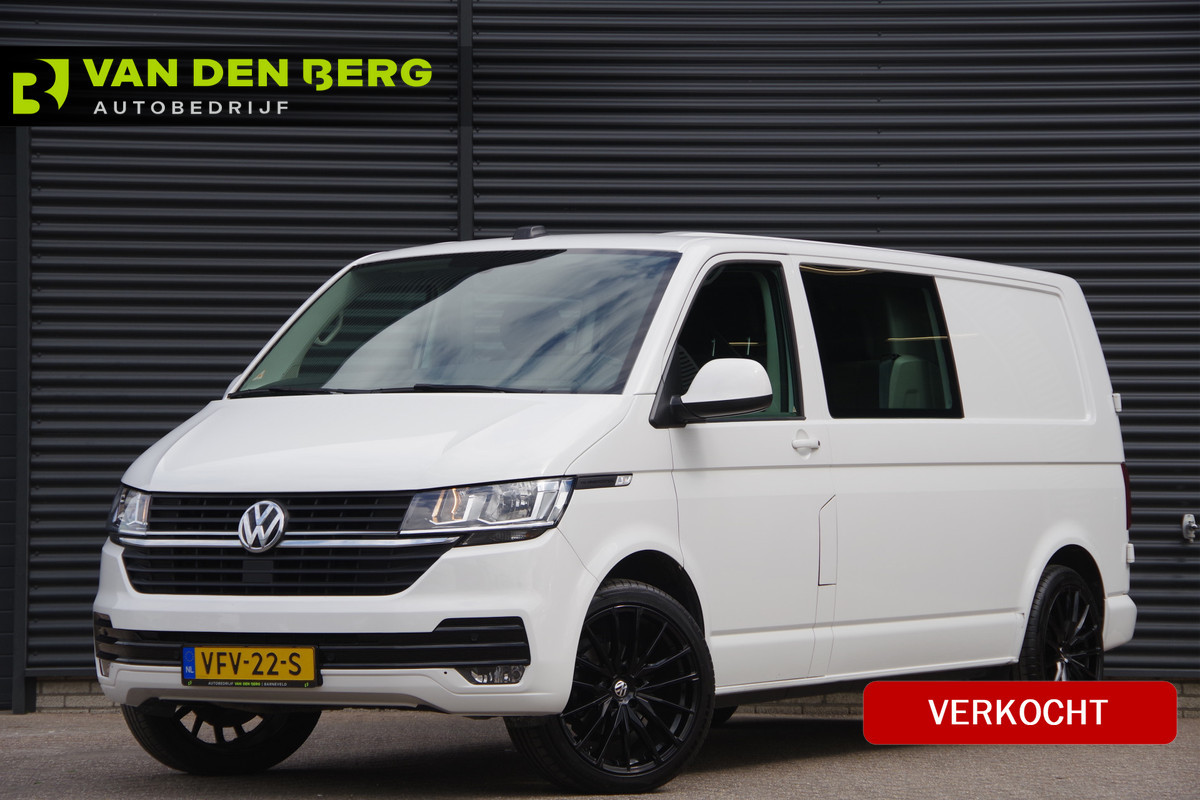 Volkswagen Transporter 2.0 TDI L2 30 DC-5P, 150PK AUT. TREKHAAK, CAMERA, NAVI, CRUISE, AIRCO, VOORRUIT VERWARMING, DUBBELE CABINE Volkswagen Transporter 2.0 TDI L2 30 DC-5P, 150PK AUT. TREKHAAK, CAMERA, NAVI, CRUISE, AIRCO, VOORRUIT VERWARMING, DUBBELE CABINE