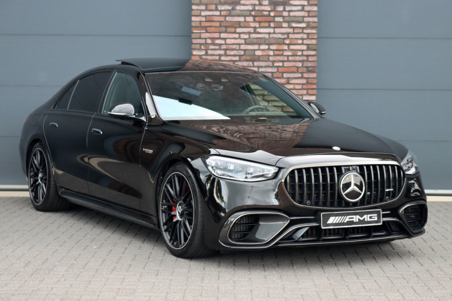Mercedes-Benz S-Klasse AMG 63 S E Performance Aut9 | 802pk | Achterasbesturing | Carbon | Distronic+ | HUD | Chauffeurspakket | Entertainmentpakket Achter | Stoelventilatie V+A | Vlakkenverwarming | Zonweringspakket |
