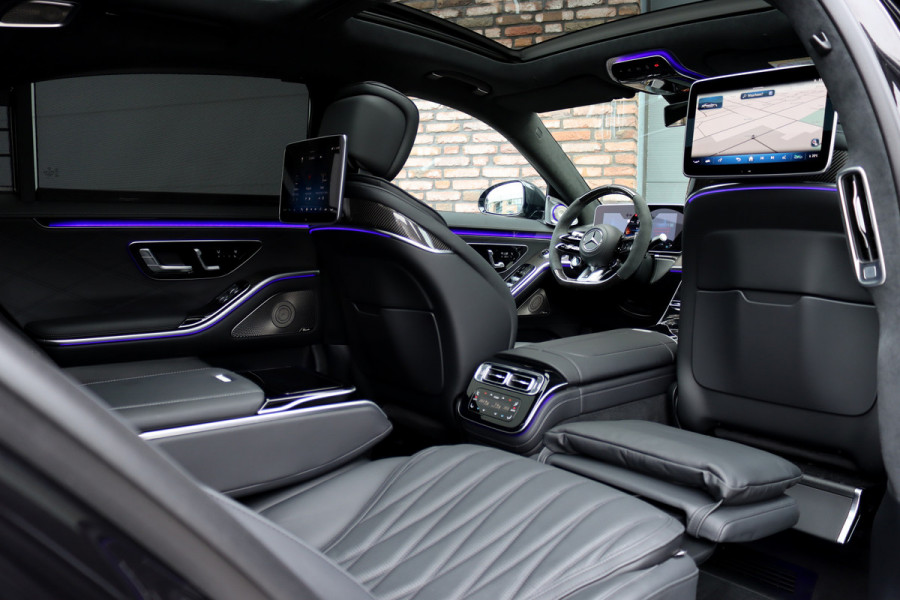 Mercedes-Benz S-Klasse AMG 63 S E Performance Aut9 | 802pk | Achterasbesturing | Carbon | Distronic+ | HUD | Chauffeurspakket | Entertainmentpakket Achter | Stoelventilatie V+A | Vlakkenverwarming | Zonweringspakket |