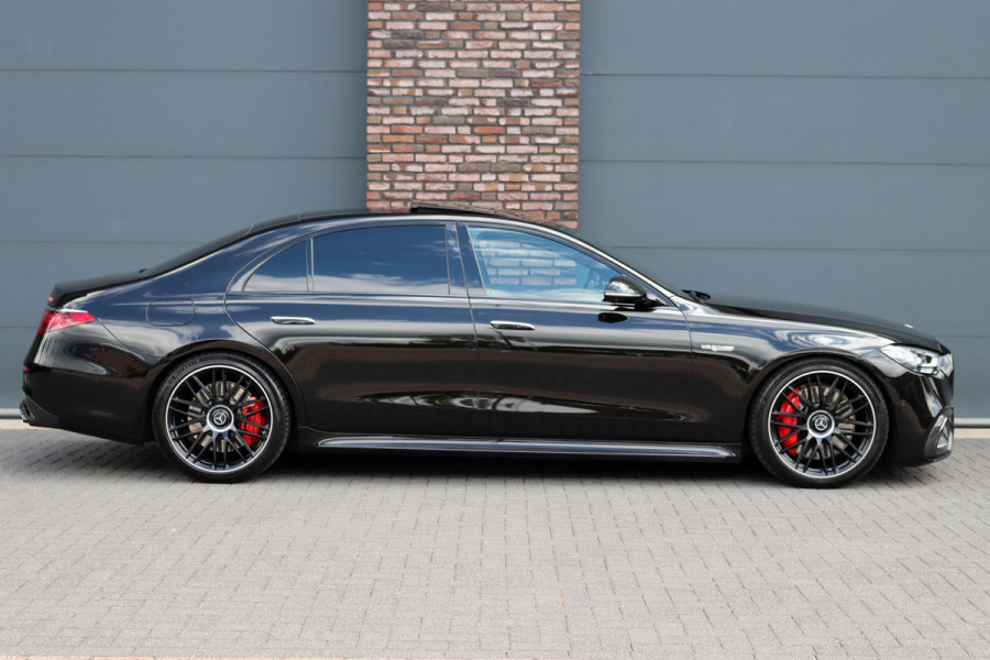 Mercedes-Benz S-Klasse AMG 63 S E Performance Aut9 | 802pk | Achterasbesturing | Carbon | Distronic+ | HUD | Chauffeurspakket | Entertainmentpakket Achter | Stoelventilatie V+A | Vlakkenverwarming | Zonweringspakket |