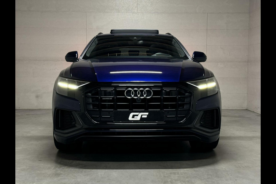 Audi Q8 55 TFSI Quattro S-Line Black Edition Pano B&O 360° Sfeer Luchtv. Trekh.