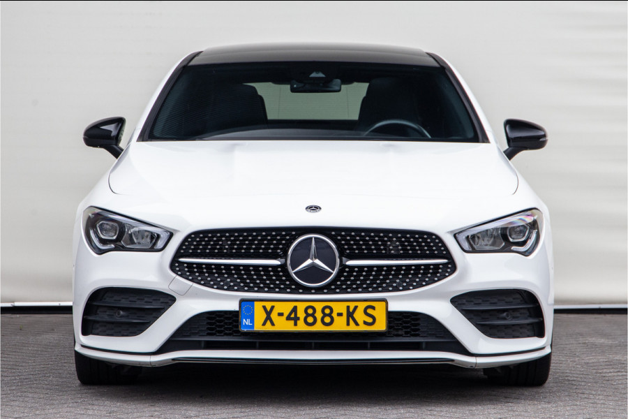 Mercedes-Benz CLA-Klasse 200 AMG Nightpakket, Pano, Widescreen, Sfeerverlichting, Camera, 2019 BTW