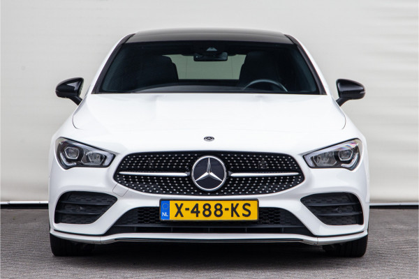 Mercedes-Benz CLA-Klasse 200 AMG Nightpakket, Pano, Widescreen, Sfeerverlichting, Camera, 2019 BTW