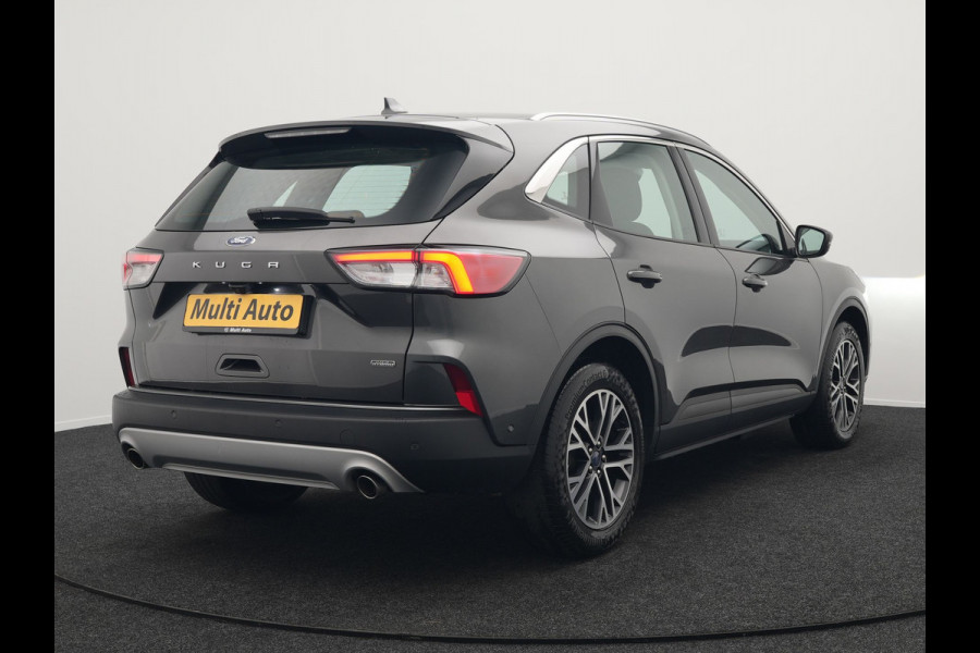 Ford Kuga 2.5 Titanium Plug in Hybride 225pk Dealer O.H PHEV | Trekhaak Af Fabriek | Head up |  Adaptive cruise | Keyless | Park assist | Sportstoelen Verwarmd | Apple Carplay | Navigatie | Virtual | DAB |