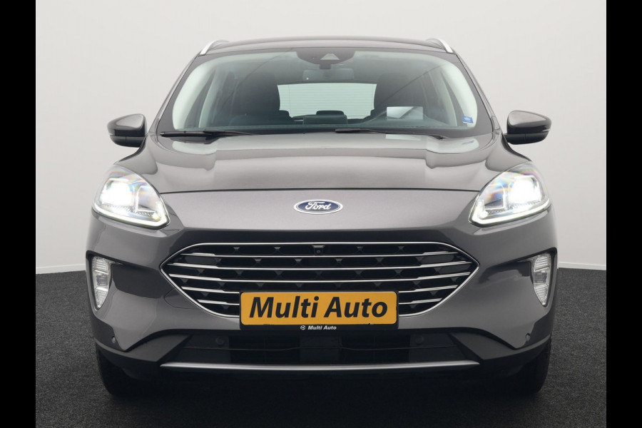 Ford Kuga 2.5 Titanium Plug in Hybride 225pk Dealer O.H PHEV | Trekhaak Af Fabriek | Head up |  Adaptive cruise | Keyless | Park assist | Sportstoelen Verwarmd | Apple Carplay | Navigatie | Virtual | DAB |