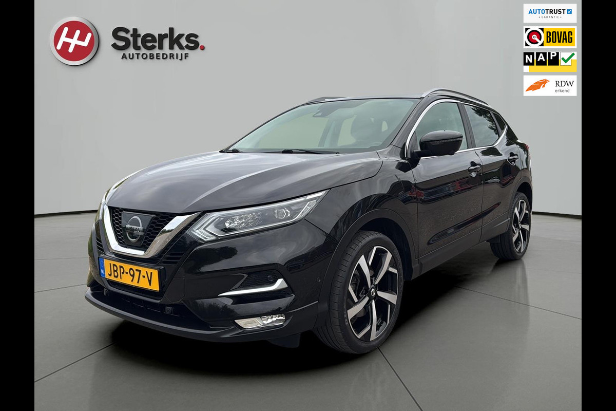 Nissan QASHQAI 1.2 Tekna Leder| Panoramadak | 360º Camera | BOSE Audio | 19"LM VELGEN