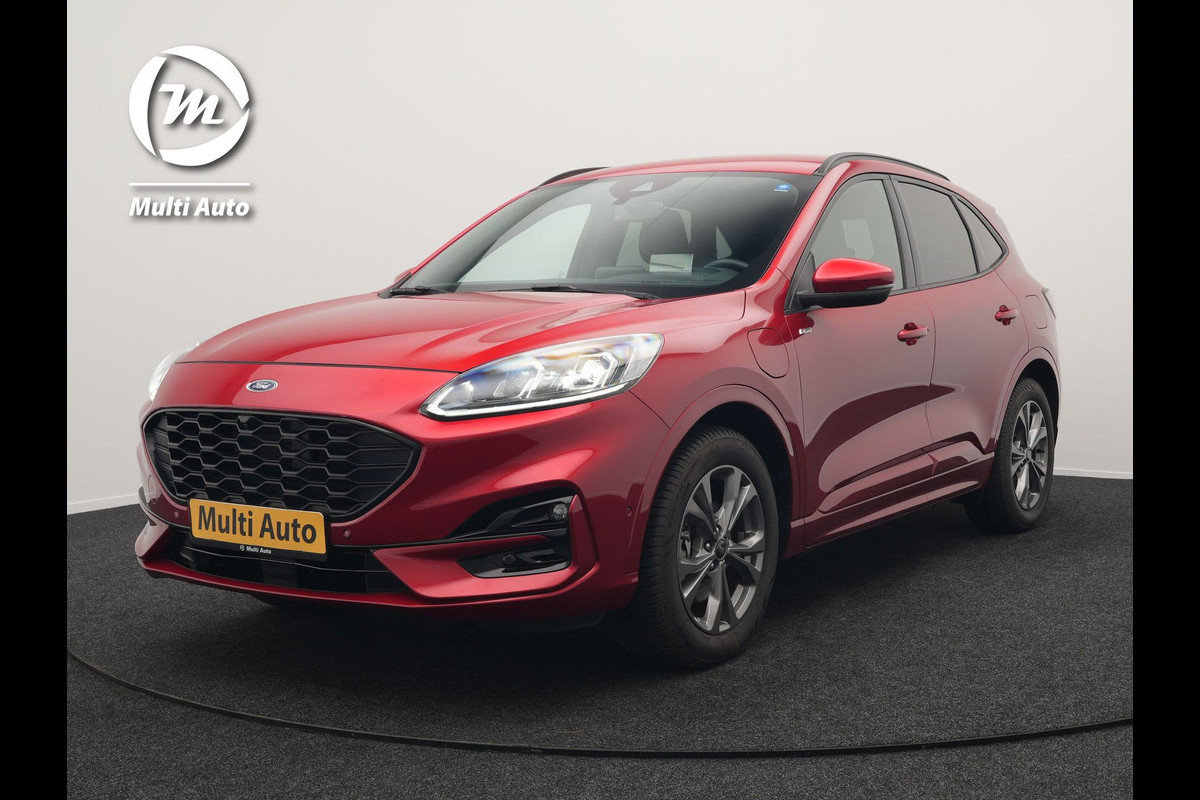 Ford Kuga 2.5 ST-Line X Plug in Hybrid 225pk Dealer O.H PHEV | Head up | Adaptive Cruise | 360 camera | Alcantara Sportstoelen Verwarmd | Apple Carplay | Sportstuur Verwarmd |  Navigatie | Virtual | DAB