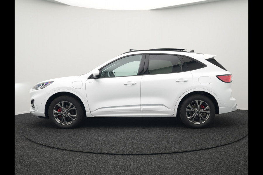 Ford Kuga 2.5 ST-Line Plug in Hybrid 225pk Dealer O.H PHEV | Trekhaak Af Fabriek | Panodak | Head up | Adaptive Cruise | 360 Camera | Sportstoelen Verwarmd | Keyless | Apple Carplay | Navigatie | DAB |