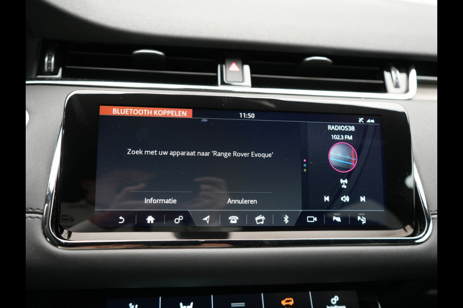 Land Rover Range Rover Evoque P200 AWD R-Dynamic | Afneembare Trekhaak | Adaptive Cruise | Meridian Audio | Lederen Sportstoelen Memory & Verwarmd | Carplay | Camera | LED |